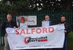 Salford protest against Jasic Technology